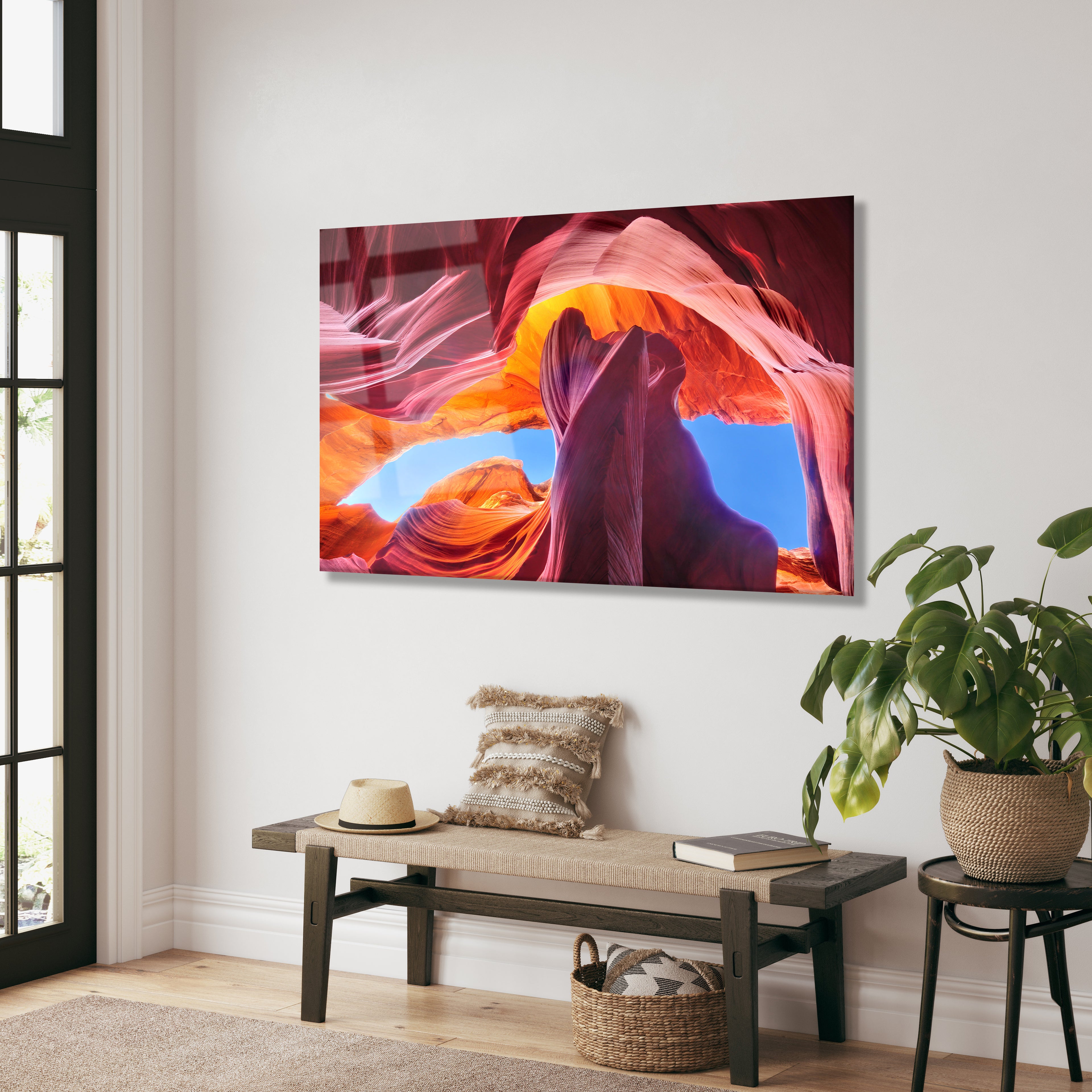 Antelope Canyon Spectrum – Oversized Metal Wall Art