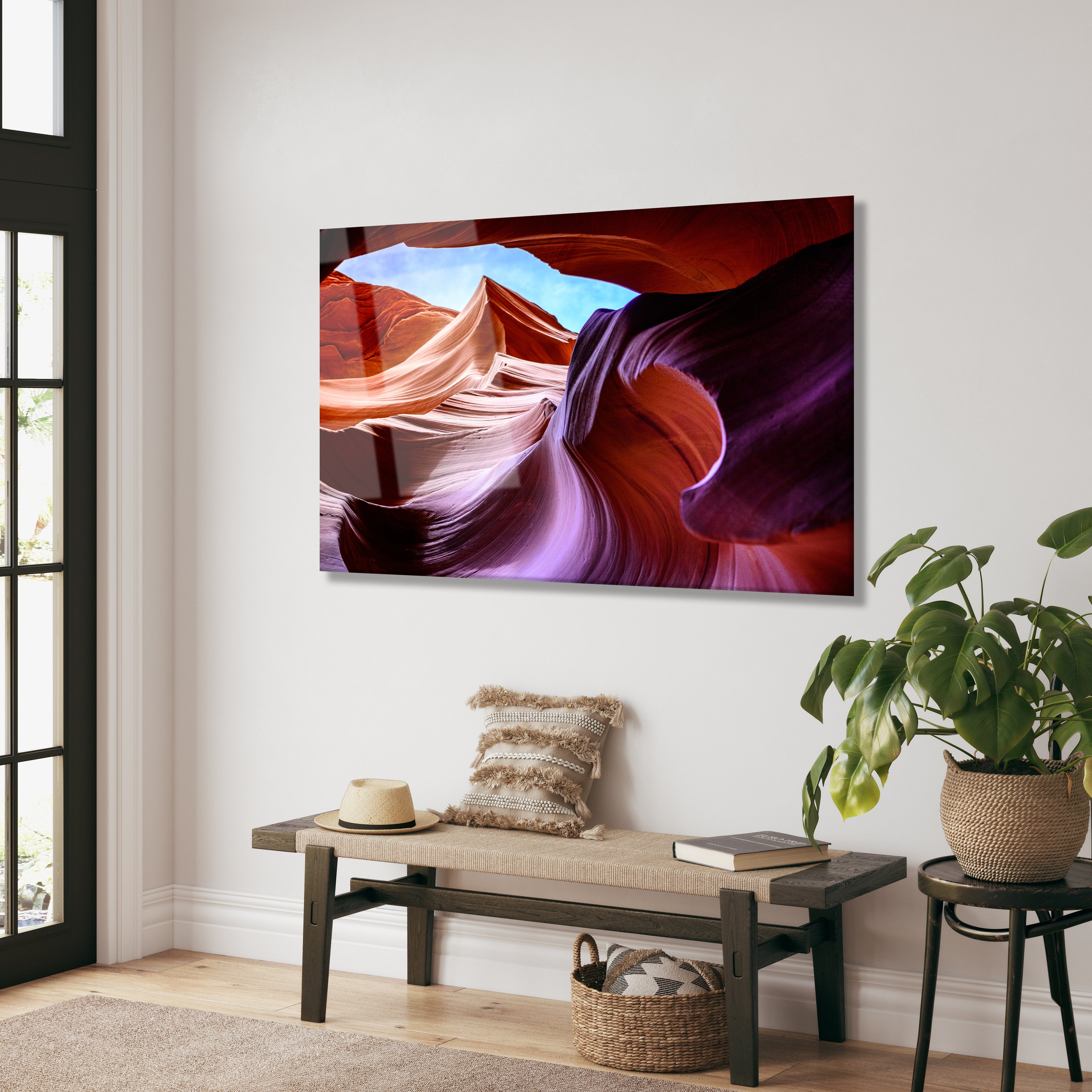 Antelope Canyon Sky – Oversized Metal Wall Art