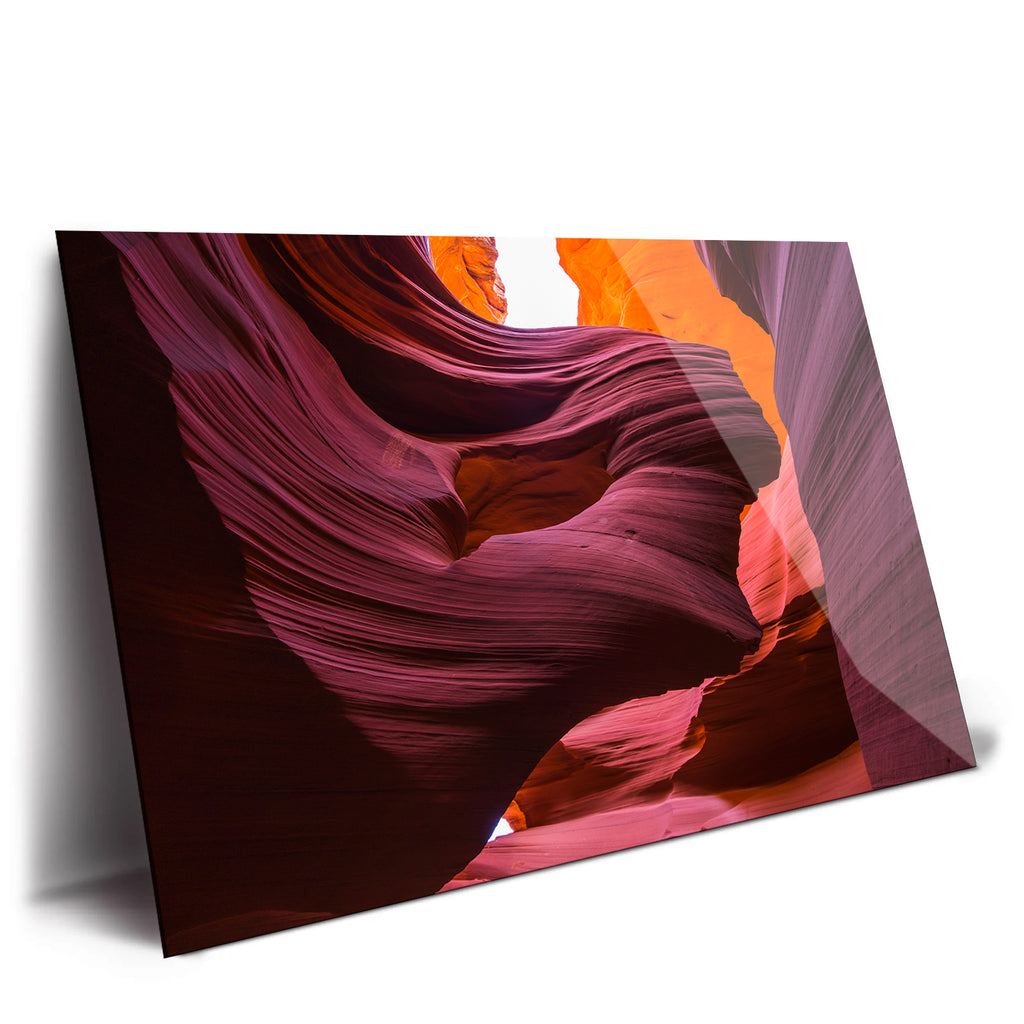 Antelope Canyon Veil – Oversized Metal Wall Art