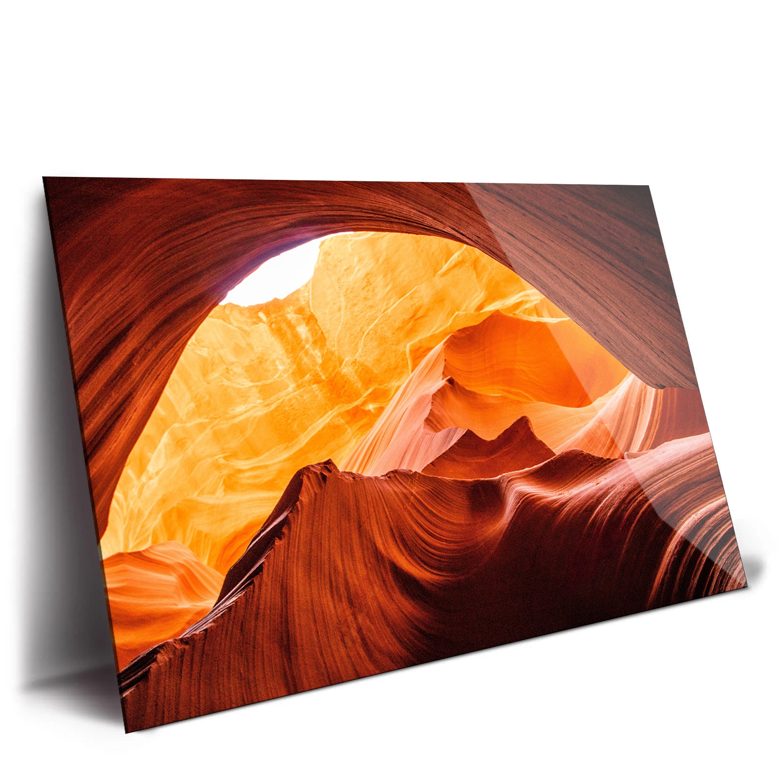 Antelope Canyon Glow – Oversized Metal Wall Art